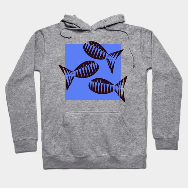 Swim Outside The Box Hoodie by VollkornPopcorn